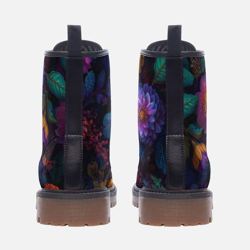 Midnight Garden Vegan Leather Boots